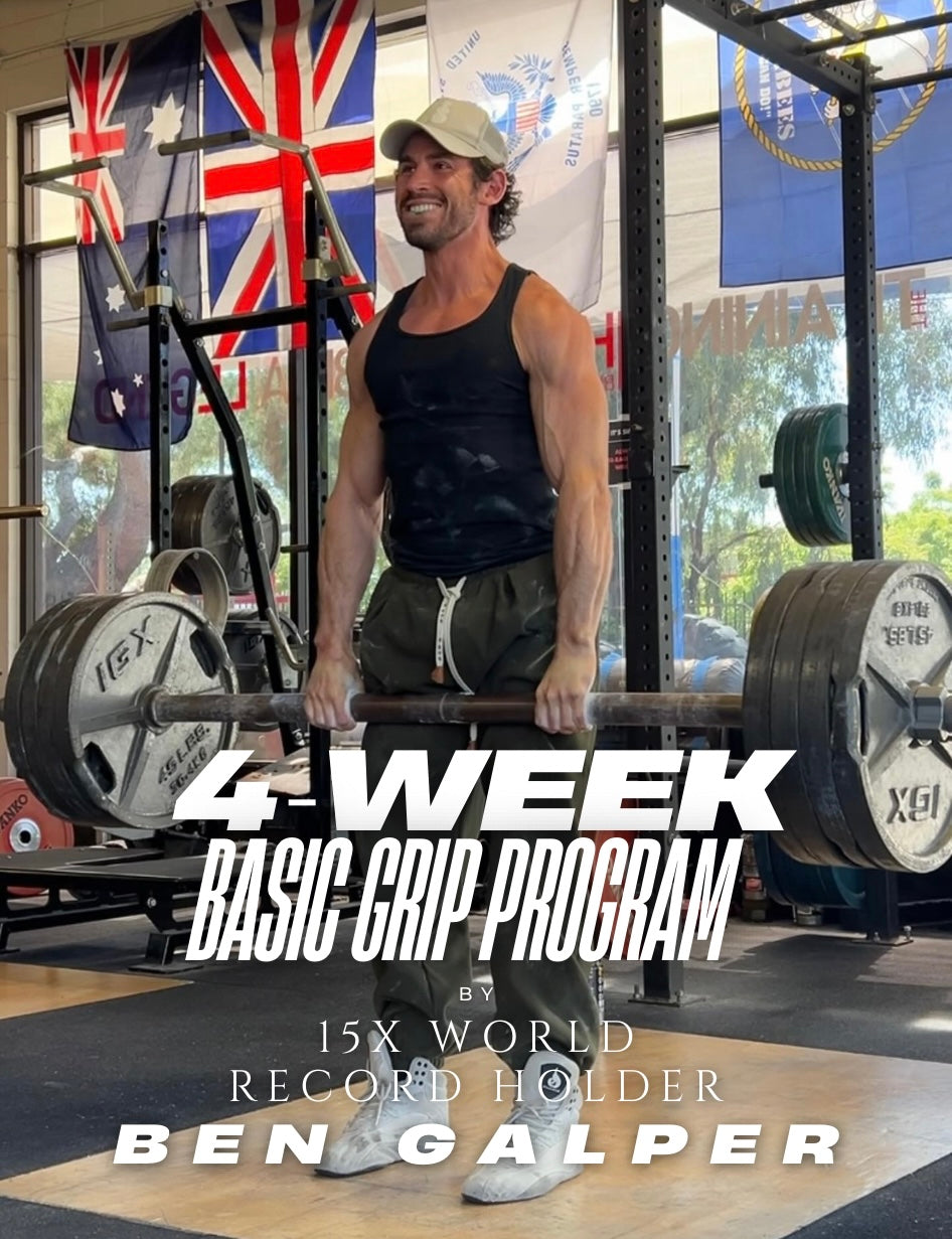 4-Week Basic Grip Program – Ben Galper
